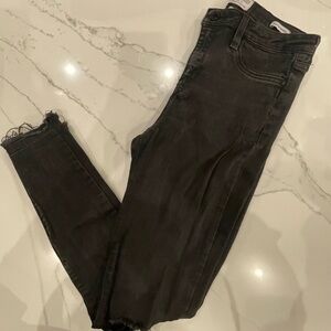 William Rast Charcoal Ankle Jeans